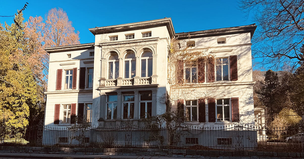 Bild 2: Außenansicht Villa Richard Gassner