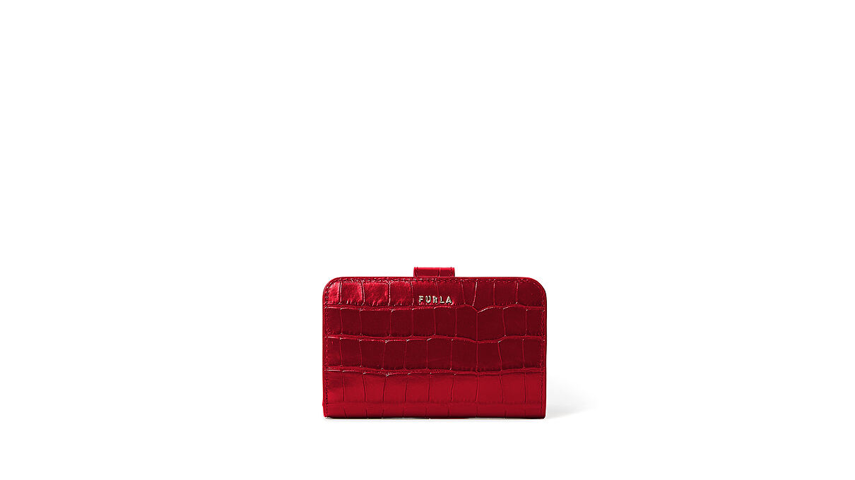 FURLA CLASSIC_M_COMPACT_WALLET_VIT_COCCO_LACCA_184_OUTLETPREIS EUR 119