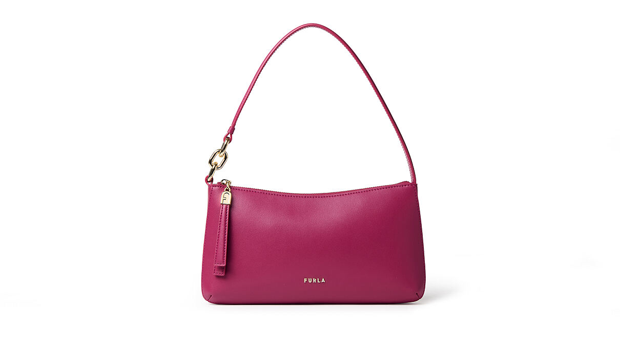 FURLA CASSIOPEA_MINI_SHOULDER_VIT_SIDNEY_RASPBERRY_245_OUTLETPREIS EUR 159